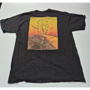 In-N-Out Burger Shirt XL Black 70th Anniversary Vladimir Kush Ferris Wheel Art